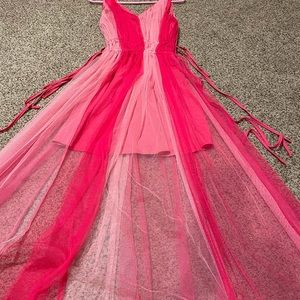 NWOT Nordstrom One One Six Pink Gown